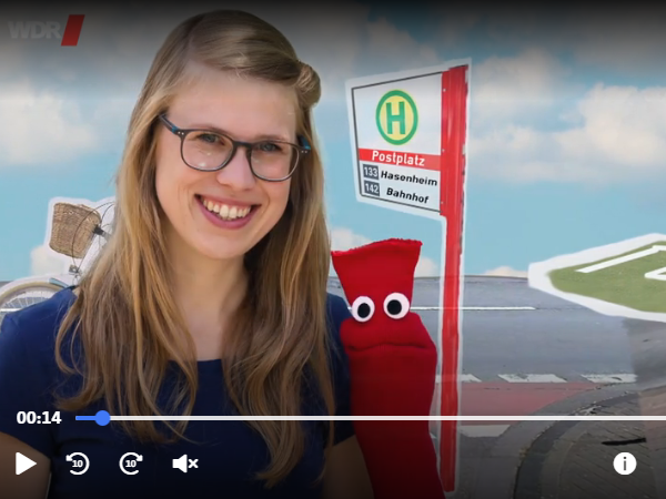 Screenshot "Deutsch mit Socke"